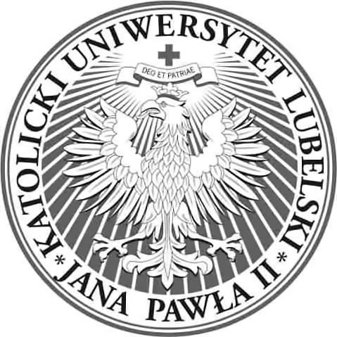 Das Logo der Katolicki Uniwersytet Lubelski Jana Pawla.