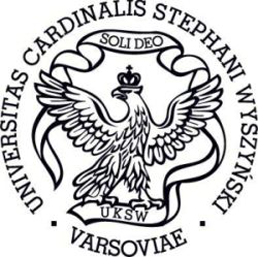 Das Logo der Universität Warschau.