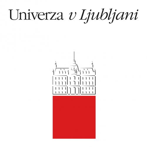 Das Logo der Univerza v Ljubljani.