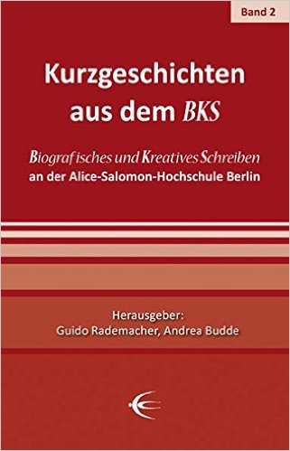 Rotes Buchcover "Kurzgeschichten aus dem BKS"