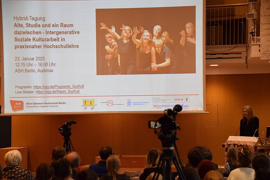 Gesine Bär auf der Abschlusstagung des Projekts