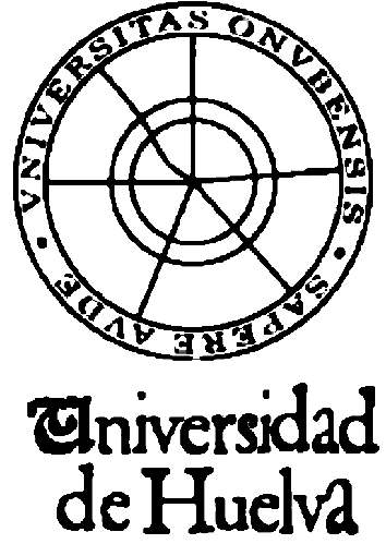 Das Logo der Universidad de Huelva.