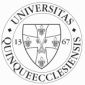 Das Logo der University of Pecs.
