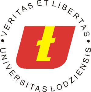 Das Logo der Uniwersytet Lódzki.