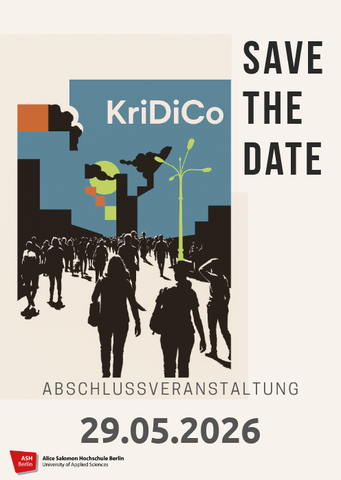 Flyer Vorderseite: Save-the-Date für die Abschlussfeier am 29.05.2026