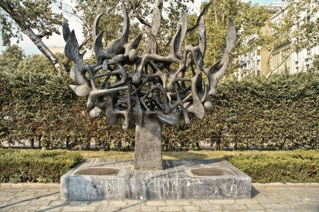 Bild Holocaust Denkmals in Thessaloniki Griechenland