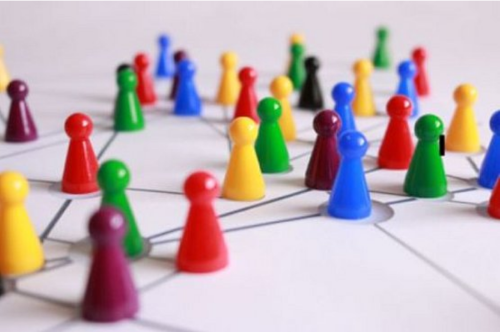 Bild zeigt ein Netzwerk