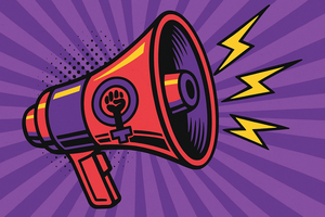 feministisches Megafon