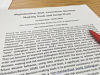Foto vom Symposium "Digitalization, Risk Assessment, Decision-Making Tools and Social Work" 