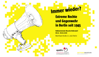 Titelbild der Ausstellung Extreme Rechte