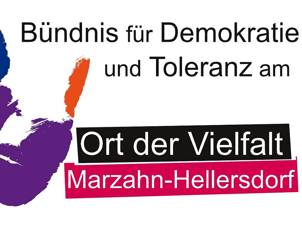 Logo des Bündnisses für Toleranz und Demokratie Marzahn Hellersdorf