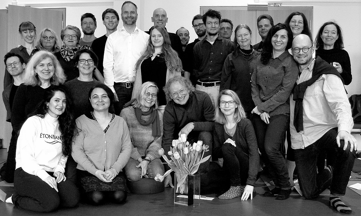 Gruppenfoto vom 7. Workshoptreffen an der ASH Berlin