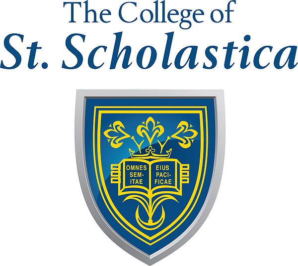 Das Logo des College of St.  Scholastica (CSS).
