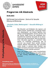 Abstract des Vortrags