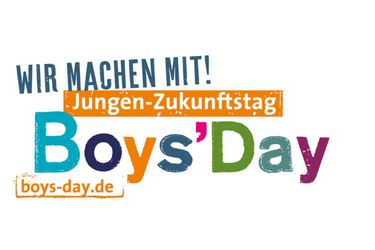 Banner Boys' Day: Wir machen mit