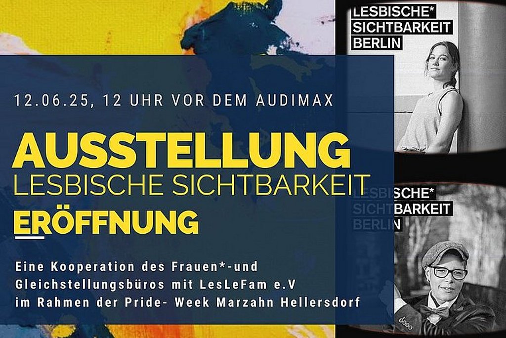 Plakat Lesbische Sichtbarkeit