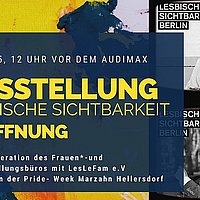 Plakat Lesbische Sichtbarkeit