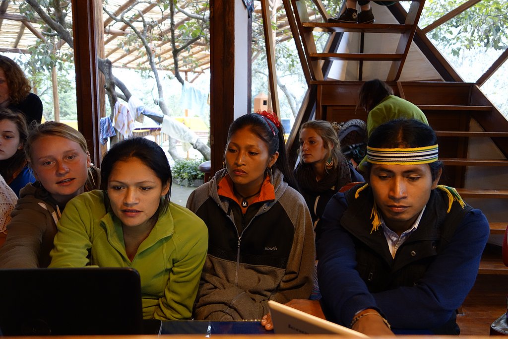 Jugendliche des Projekts