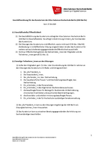Geschäftsordnung für das Kuratorium