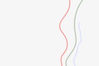 Die Illustration zeigt drei geschwungene Linien in unterschiedlichen Farben.