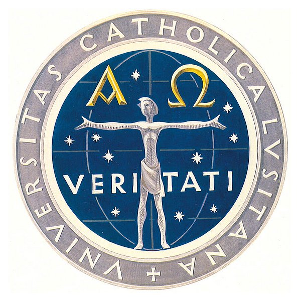 Das Logo der Universidade Católica Portugesa.