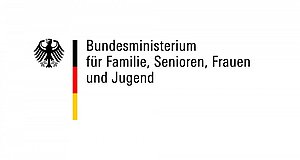 Logo vom Bundesministerium für Familie, Senioren, Frauen und Jugend