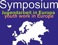 Poster zum Symposium Jugendarbeit in Europa