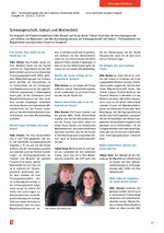 Schwangerschaft, Geburt und Wochenbett