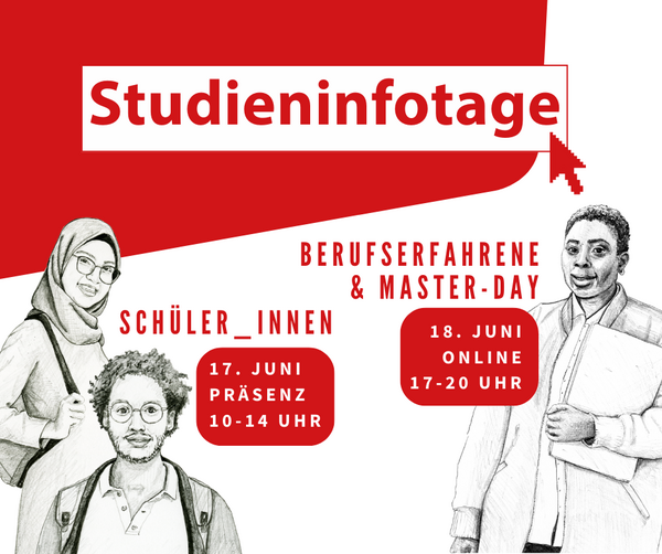Banner Studieninfotage 17.-18. Juni