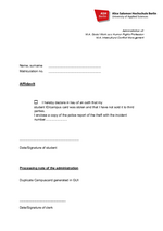 Affidavit to attach a police report of the theft of your Campuscard Affidavit to attach a police report of the theft of your Campuscard