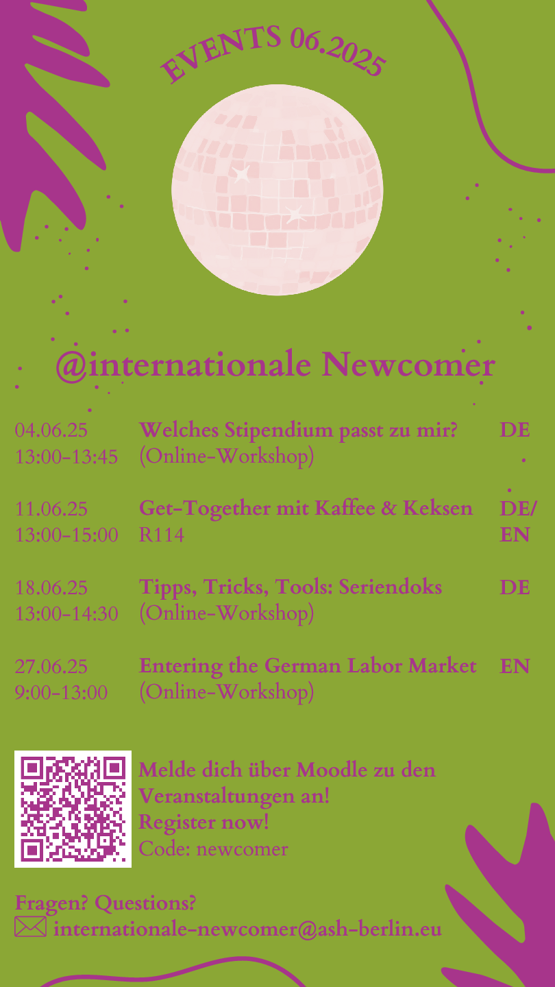events for international newcomers in June