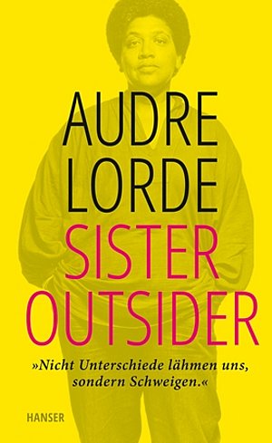 Audre Lorde Sister Outsider Buchcover