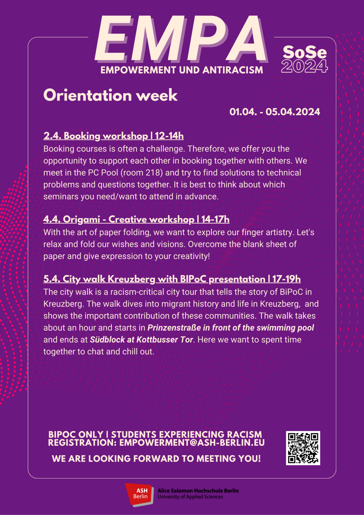 Orientation week SuSe24