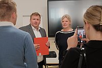 Bauschke und Boguth im Austausch