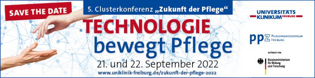 Flyer der 5ten Clusterkonferenz Zukunft der Pflege