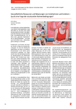 Gesundheitliche Ressourcen und Belastungen von Erzieherinnen und Erziehern: Auch eine Frage der strukturellen Rahmenbedingungen