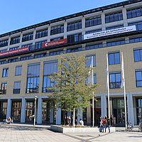 Das Hauptgebäude der ASH Berlin