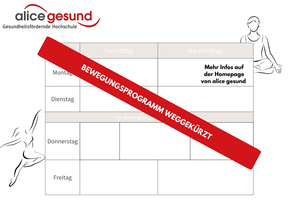 Programm weggekürzt