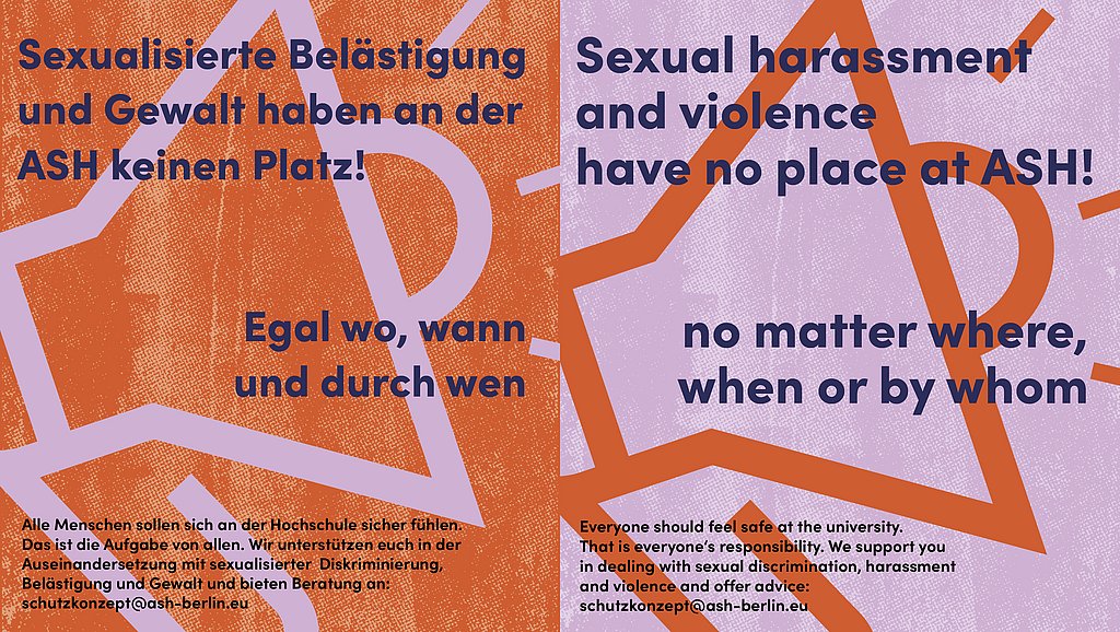 Informationsmaterial zum Umgang mit sexualisierter Diskriminierung und Gewalt