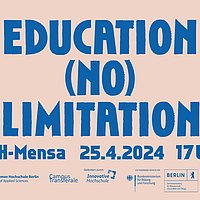 Grafik mit folgendem Text: "Education (no) limitation"
