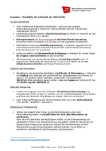 Checkliste für Erasmus+ Lehrenden-Mobilität