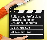 Bidl vom VFWG Verein zur Förderung der Wissenschaft in den Gesundheitsberufen zur Ankündigung der Drei-Länder Tagung in Bern am 5 und 6 Mai 2022 in Bern