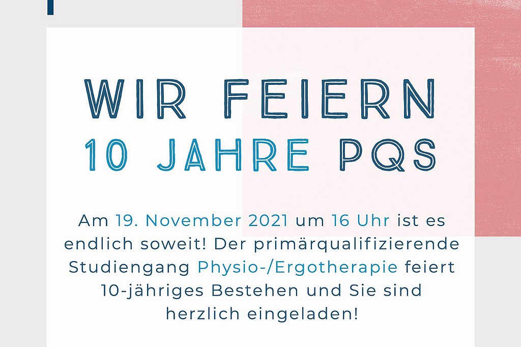 Flyer zur Veranstaltung mit Ort- und Zeitangaben im Text