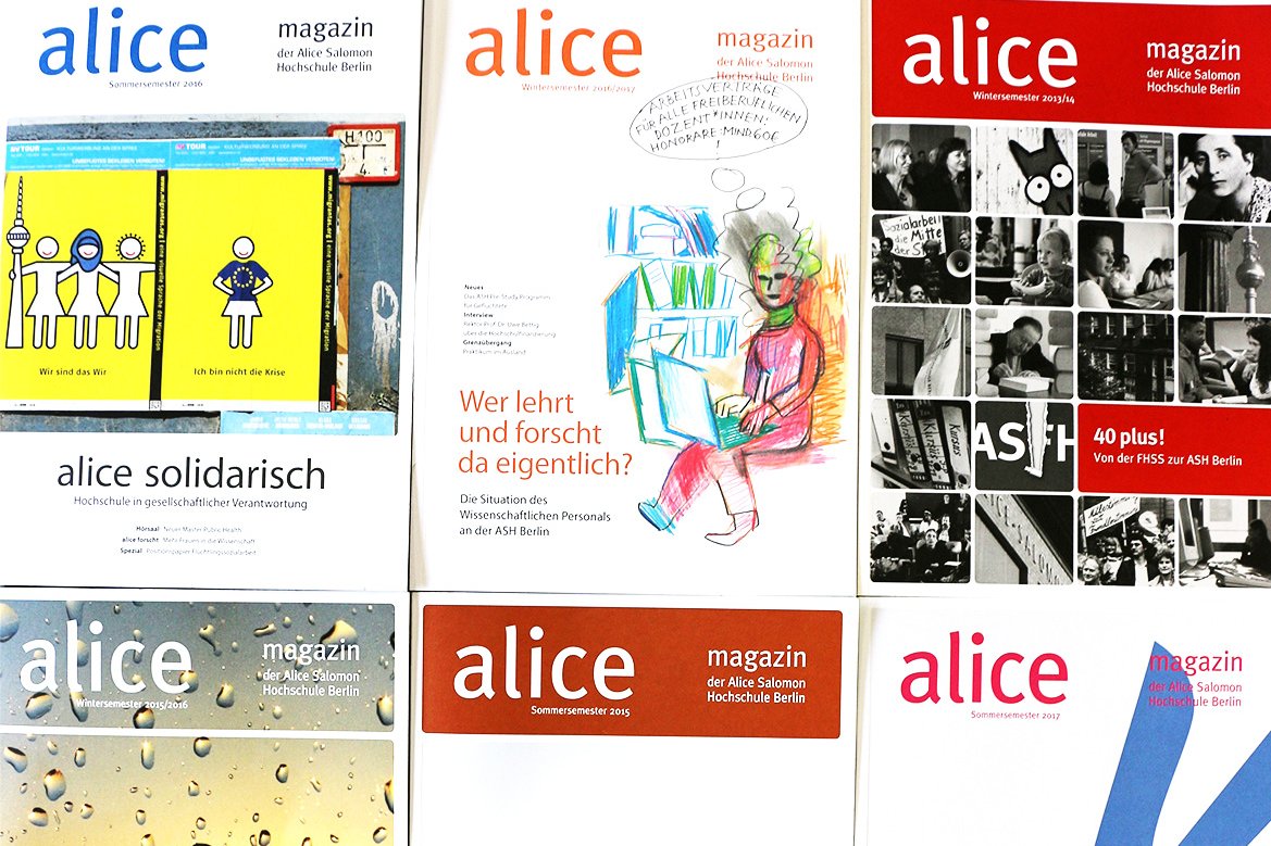 Cover von alice magazinen