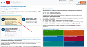 1. Schritt Registrierung