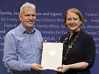 Raimund Geene und Lisa Paus