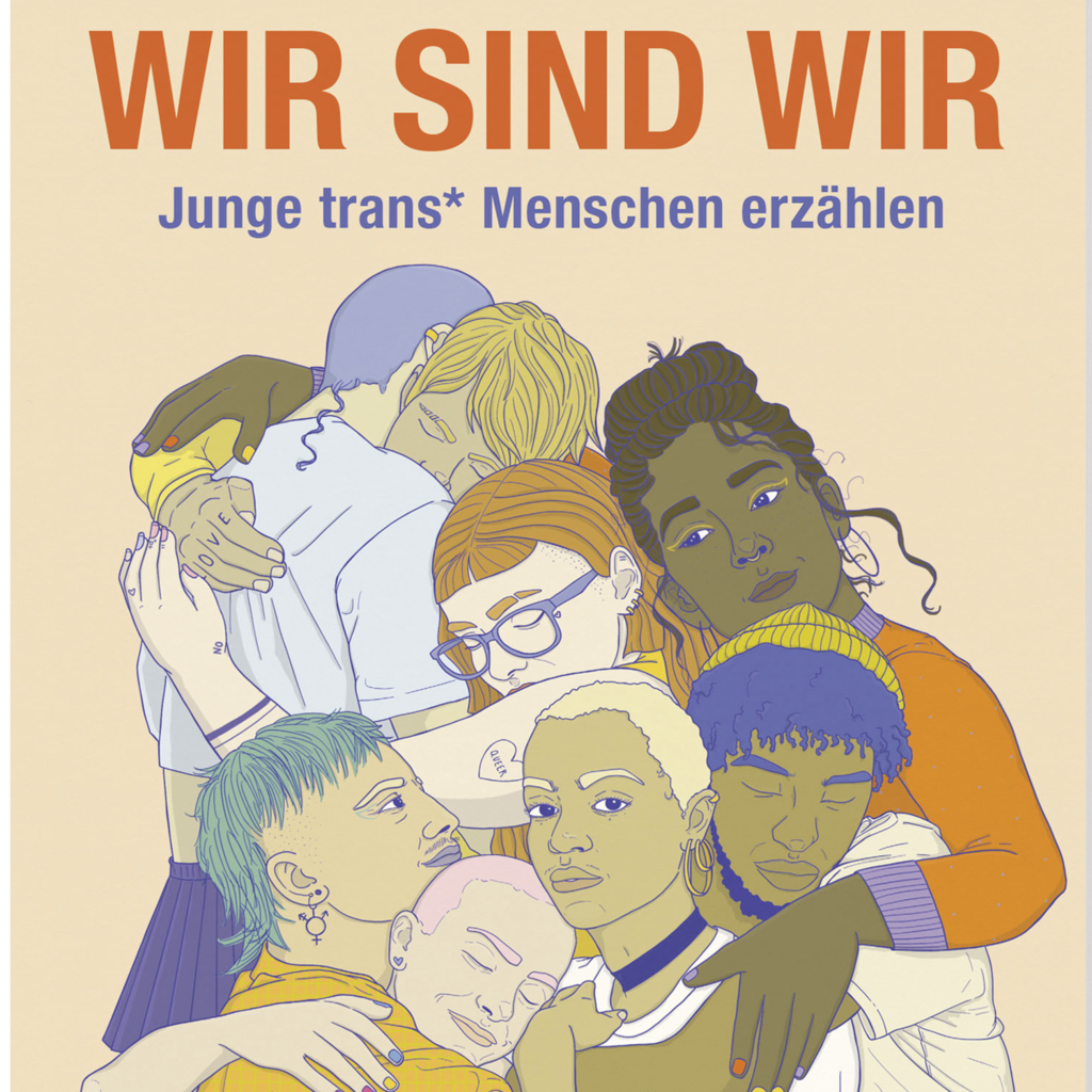 Buchcover von WIR SIND WIR von Kobai Halstenberg, illustriert von Vanessa Mundle.