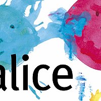Cover der alice 43 auf dem eine Kinderzeichnung zu sehen ist